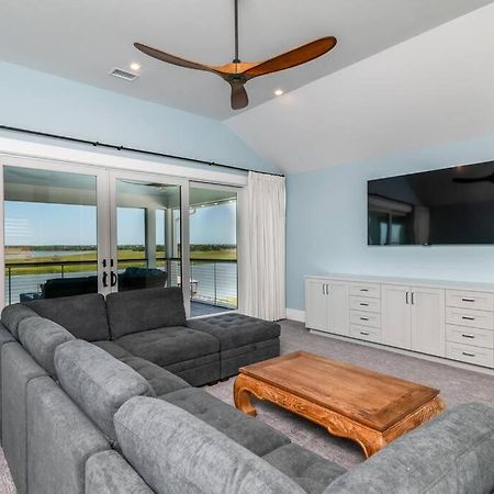 New Waterfront Home With Deep Water Dock Isle of Palms Eksteriør bilde