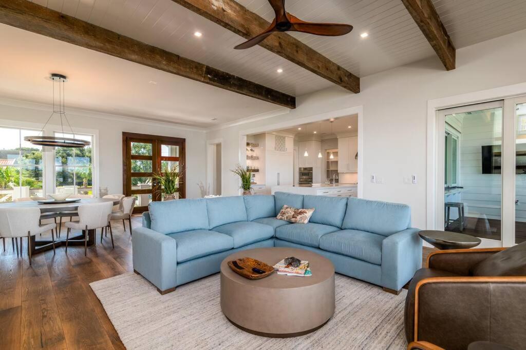 New Waterfront Home With Deep Water Dock Isle of Palms Eksteriør bilde